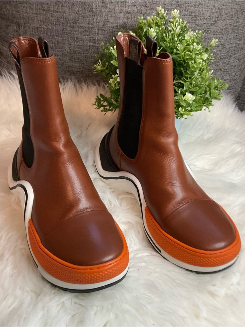 Louis Vuitton Archlight Chelsea boots in brown leather